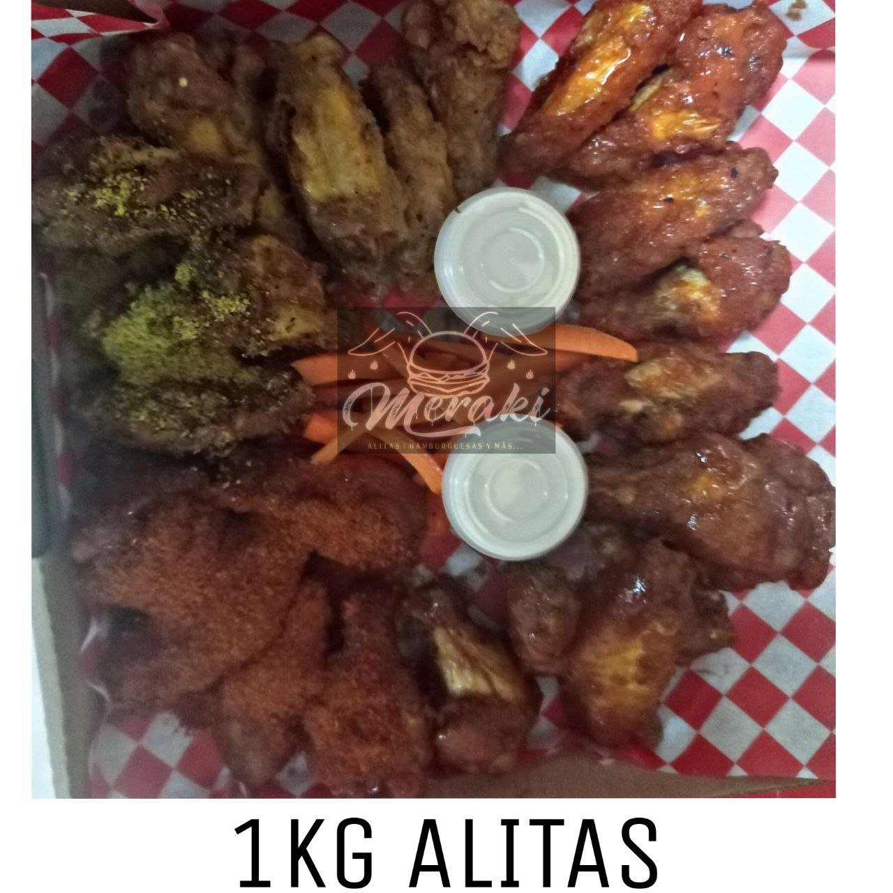 1 Kg de Alitas – Hamburguesas y Alitas Meraki