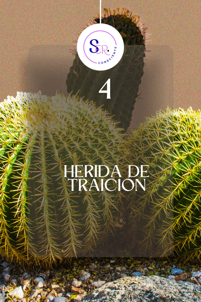 4. herida de traición